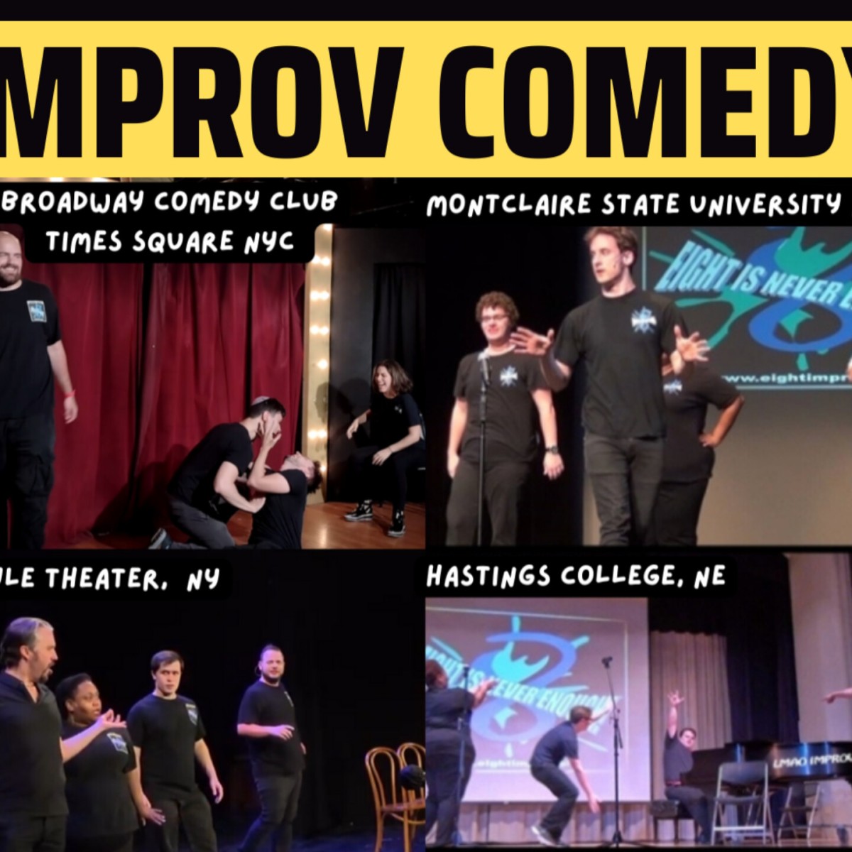 Maryland Improv Theater – Comedy Shows, Classes, Murder Mystery Events, Corporate Team Building, College Campus Activities, K12 Educational Outreach